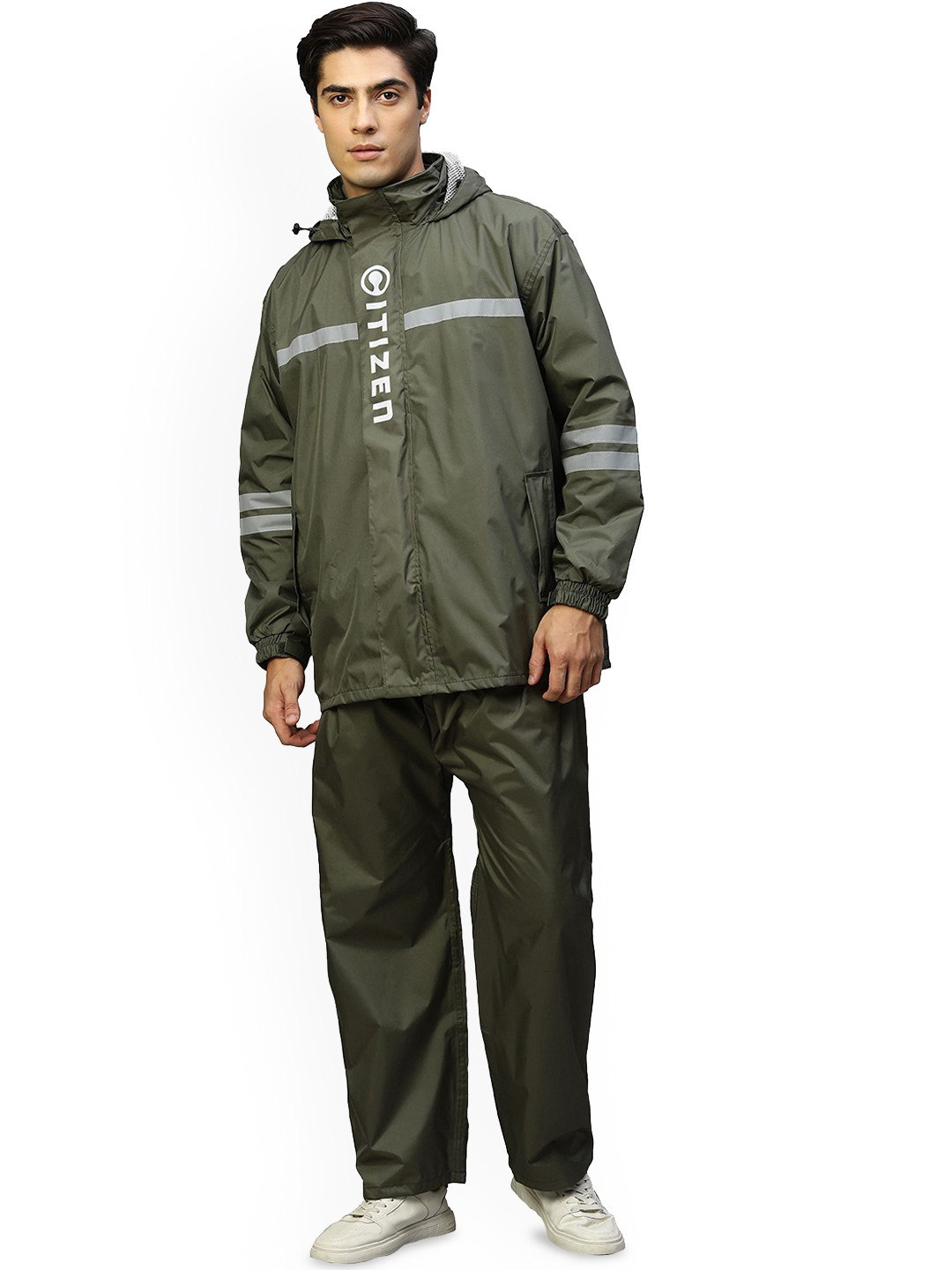 Citizen Attached Hood Rain Suit