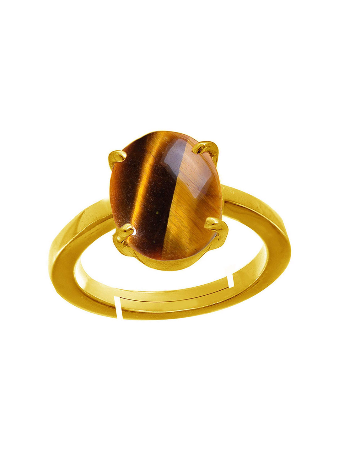 RRVGEM 9.25 Ratti To 10.00 Ratti Tiger's Eye Ring
