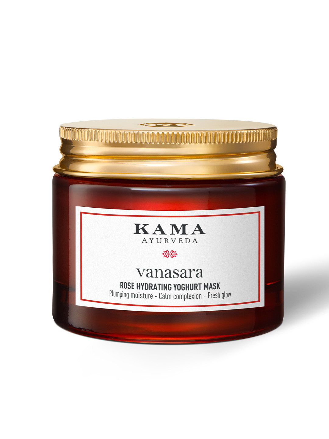 KAMA AYURVEDA Vanasara Rose Hydrating Yoghurt Mask for Moisturising & Fresh Glow - 50ml