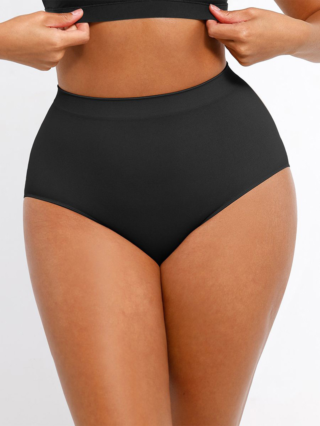 Navvi Seamless High-Waisted Tummy Control Brief Panties