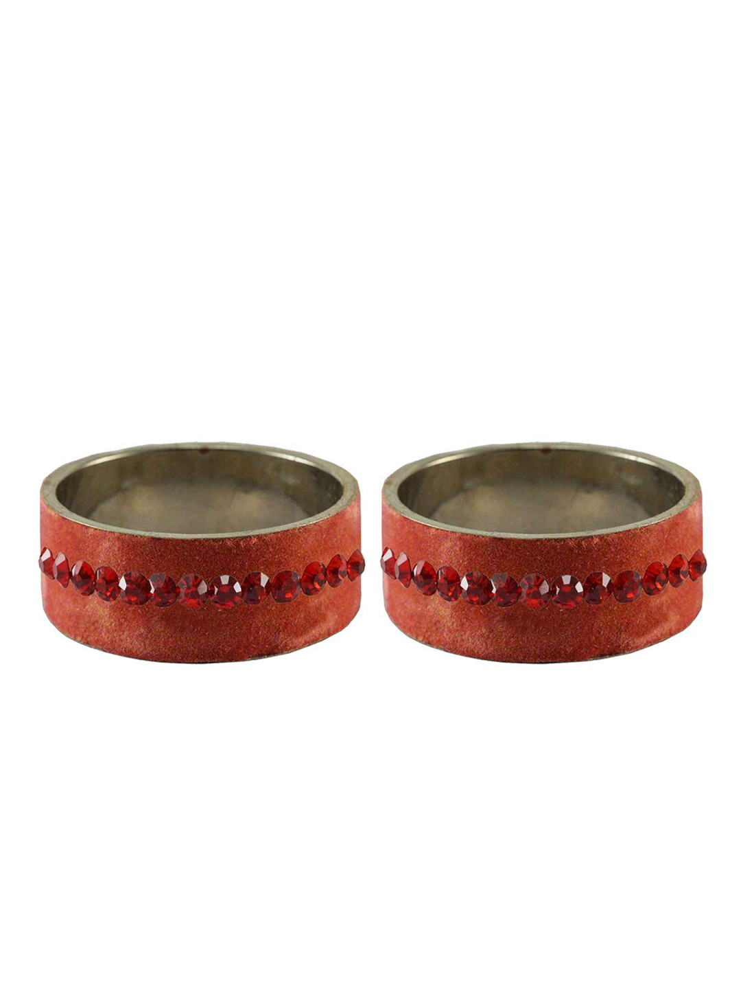 Vidhya Kangan Peach Brass Bangle