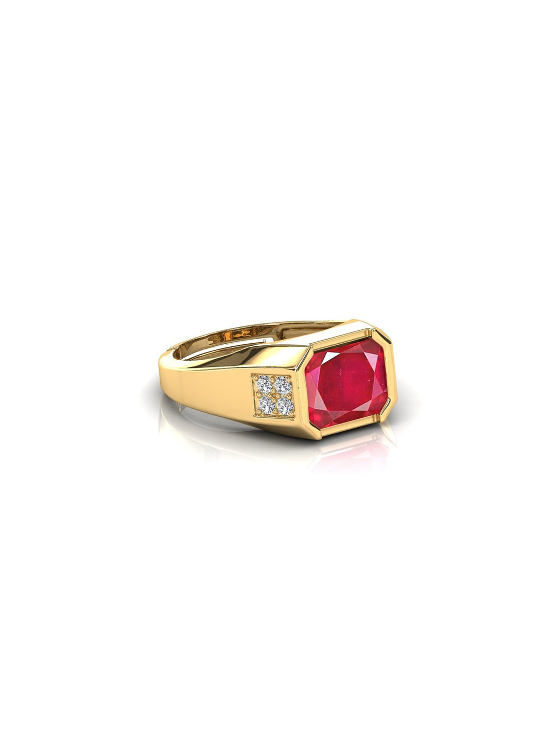 RRVGEM Ruby 9.00 Ratti Finger Ring