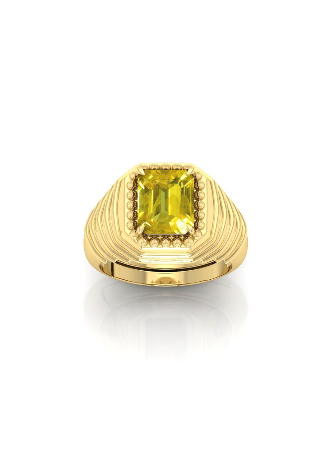 RRVGEM 14.25 Ratti Yellow Sapphire Ring