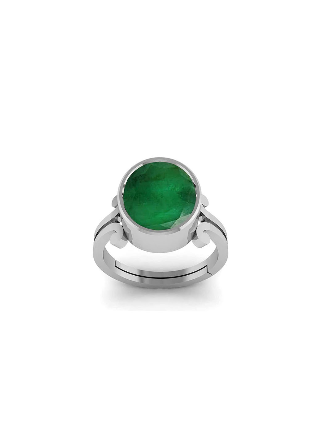 RRVGEM Ring 11.5 Emerald Stone Ring