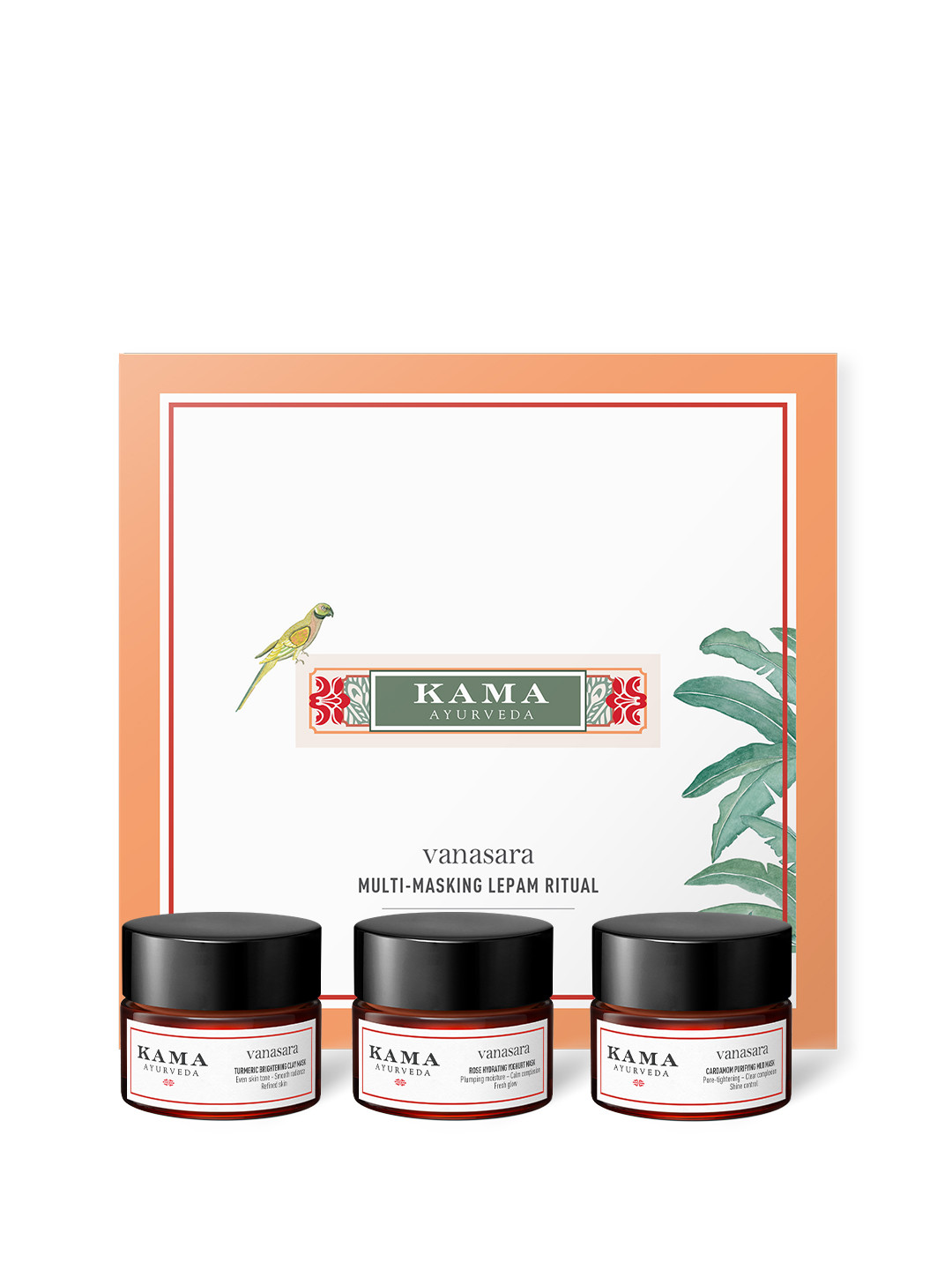 KAMA AYURVEDA Vanasara Multi Masking Lepam Ritual Discovery Set