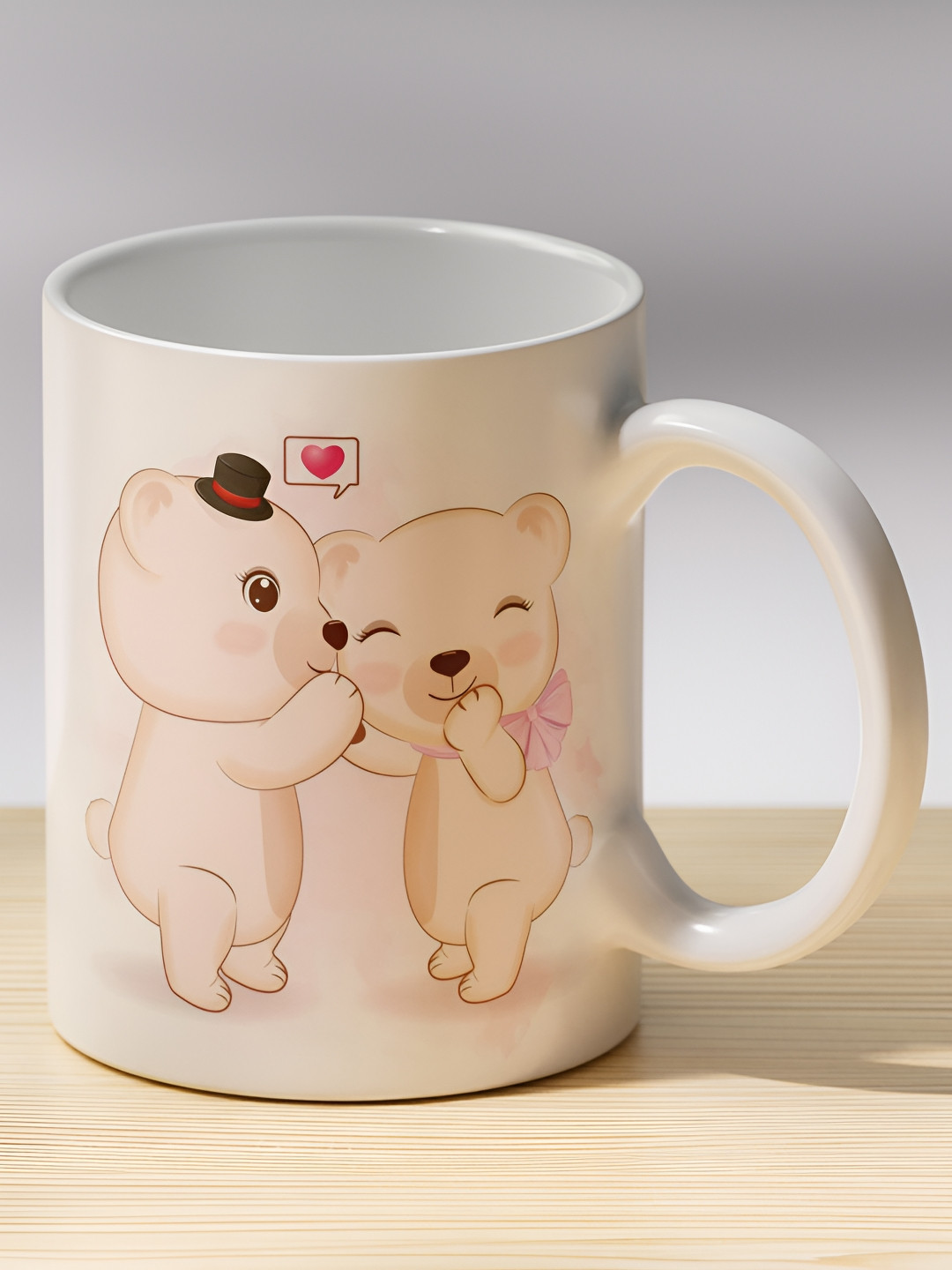Gift4You Multicoloured Conversational Ceramic Handmade Cup-300ml