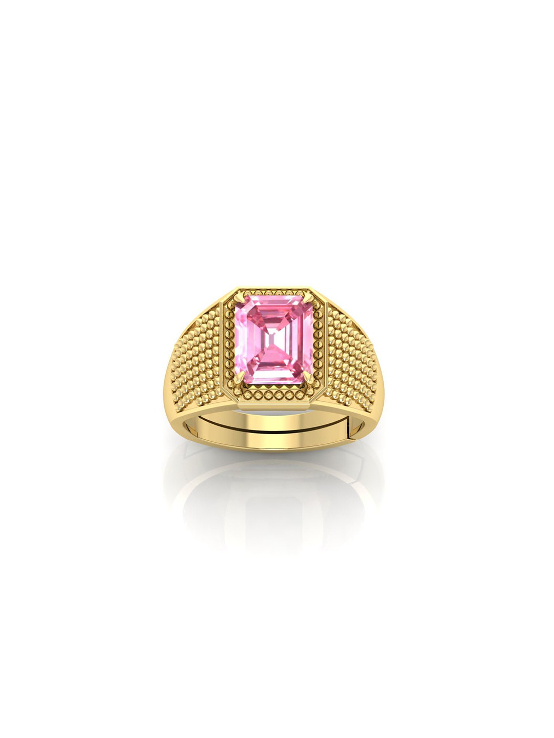 RRVGEM Pink Sapphire 4.00 KT Ring