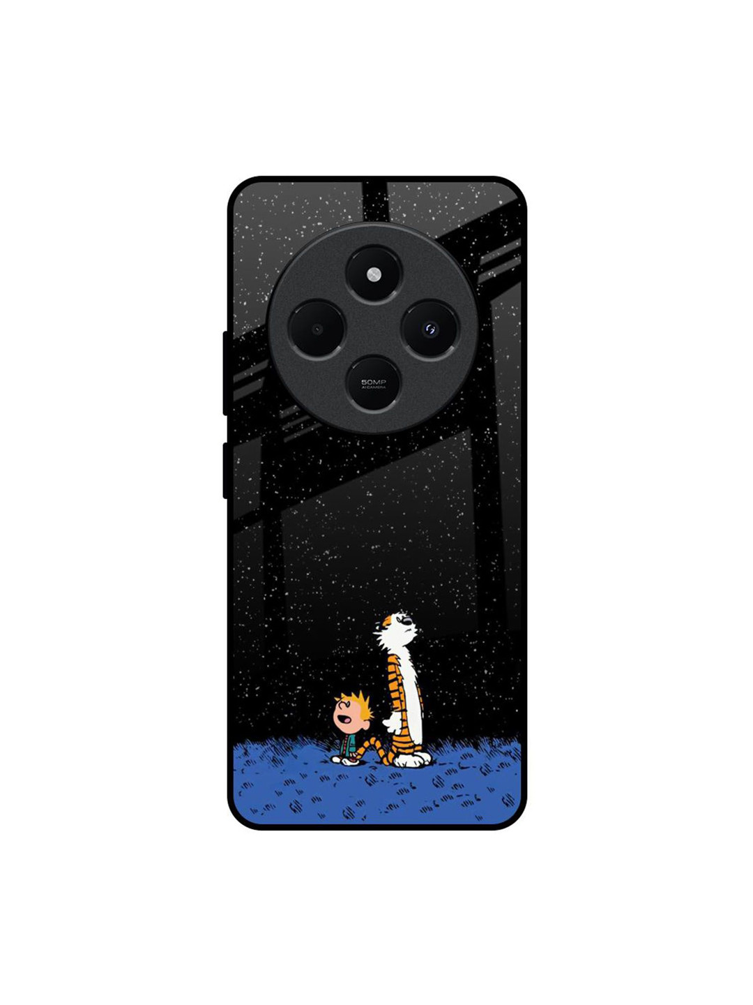 QRIOH Night Sky Star Real Printed Redmi 14C 5G Impact Resistant Back Case