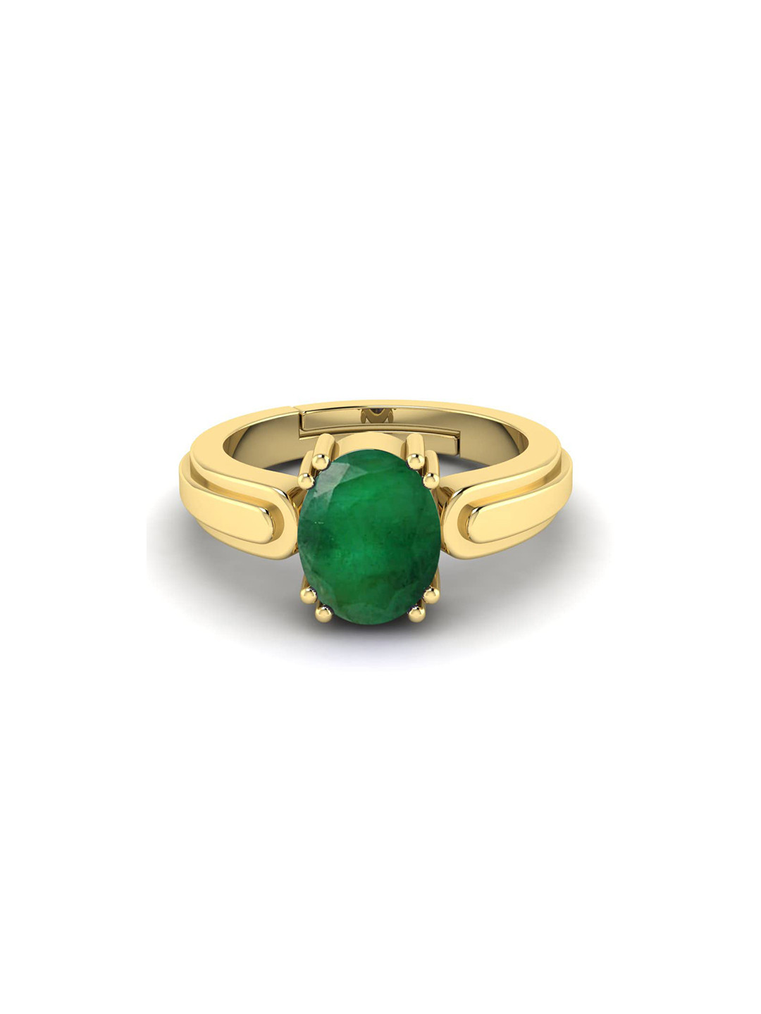 RRVGEM 4.00 Ratti 3.70 Emerald Ring