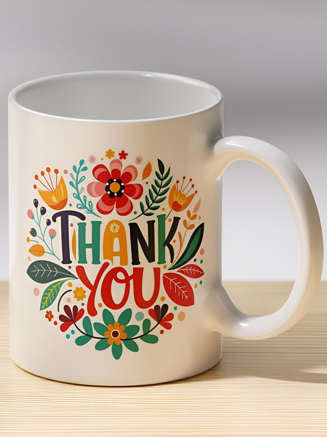 Gift4You Bell Brew Hers Forever White Typography Ceramic Microwave Safe Mug-325ml