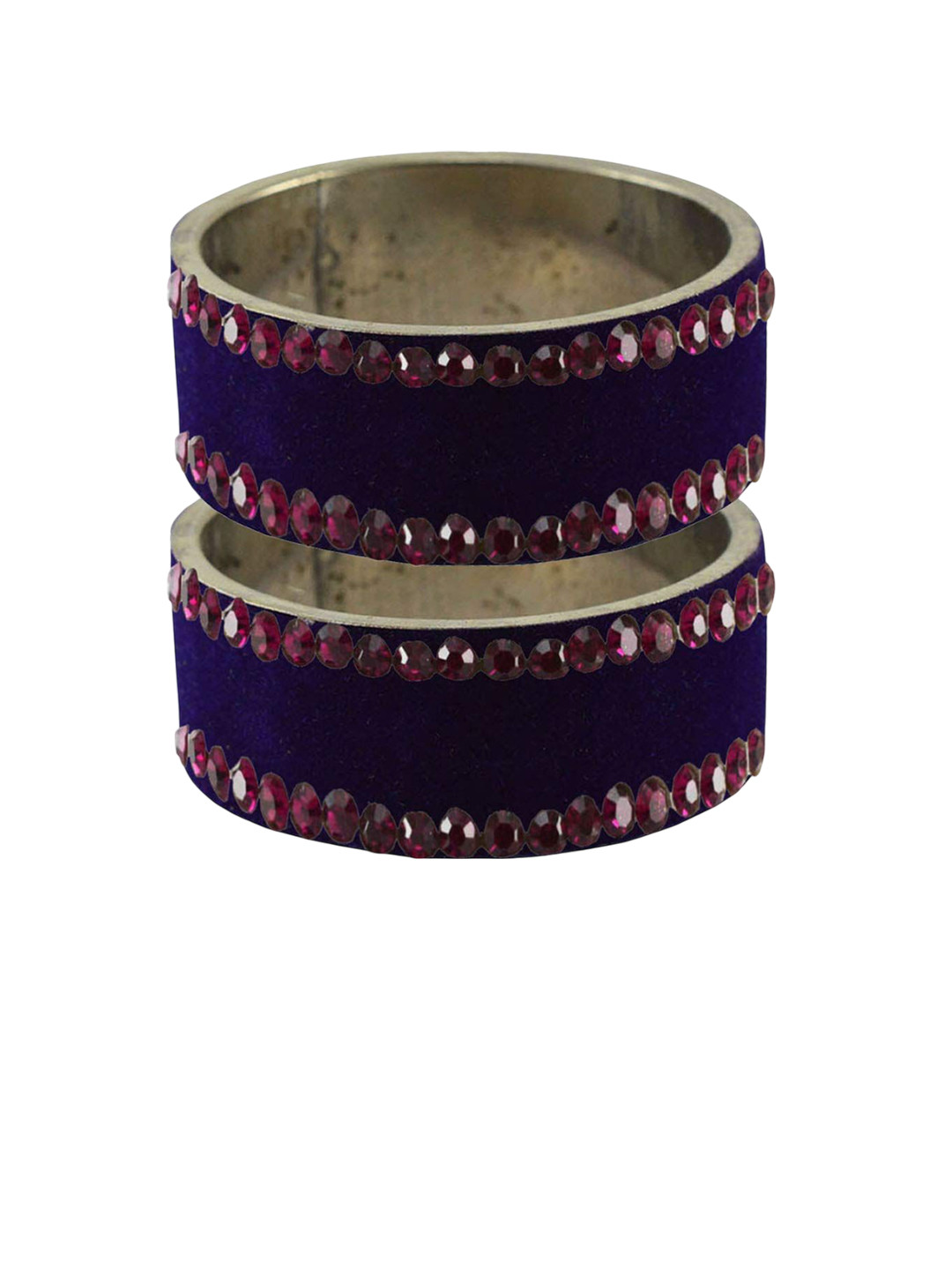 Vidhya Kangan Purple Brass Bangle
