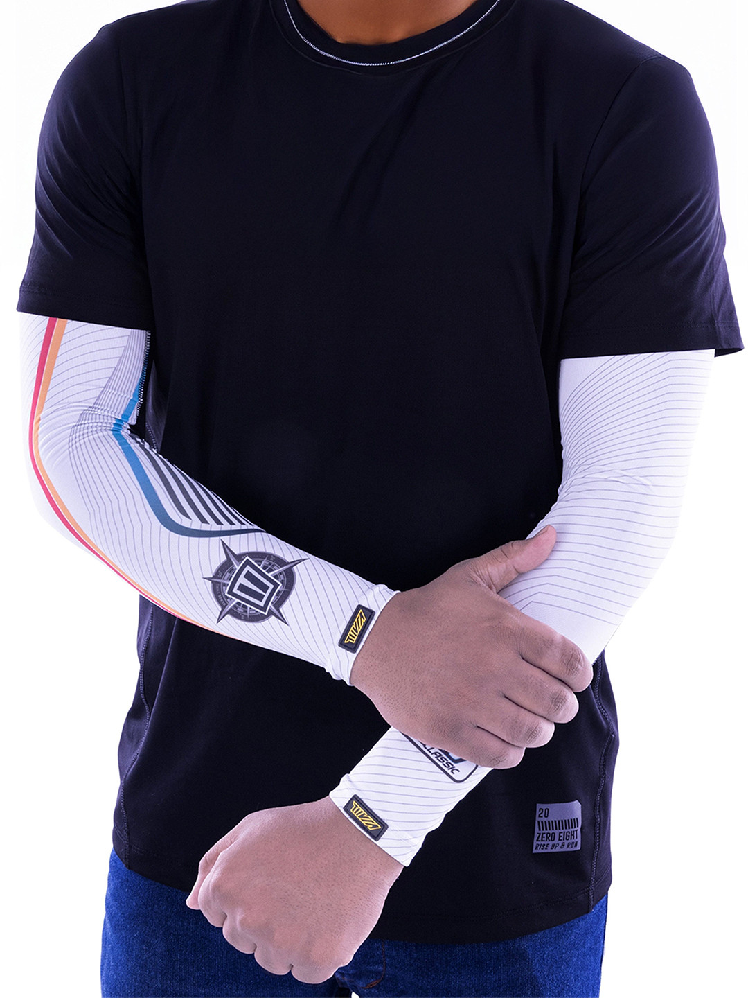TIIVRA ShiftRR 2.0 Men Patterned Arm Sleeve Gloves