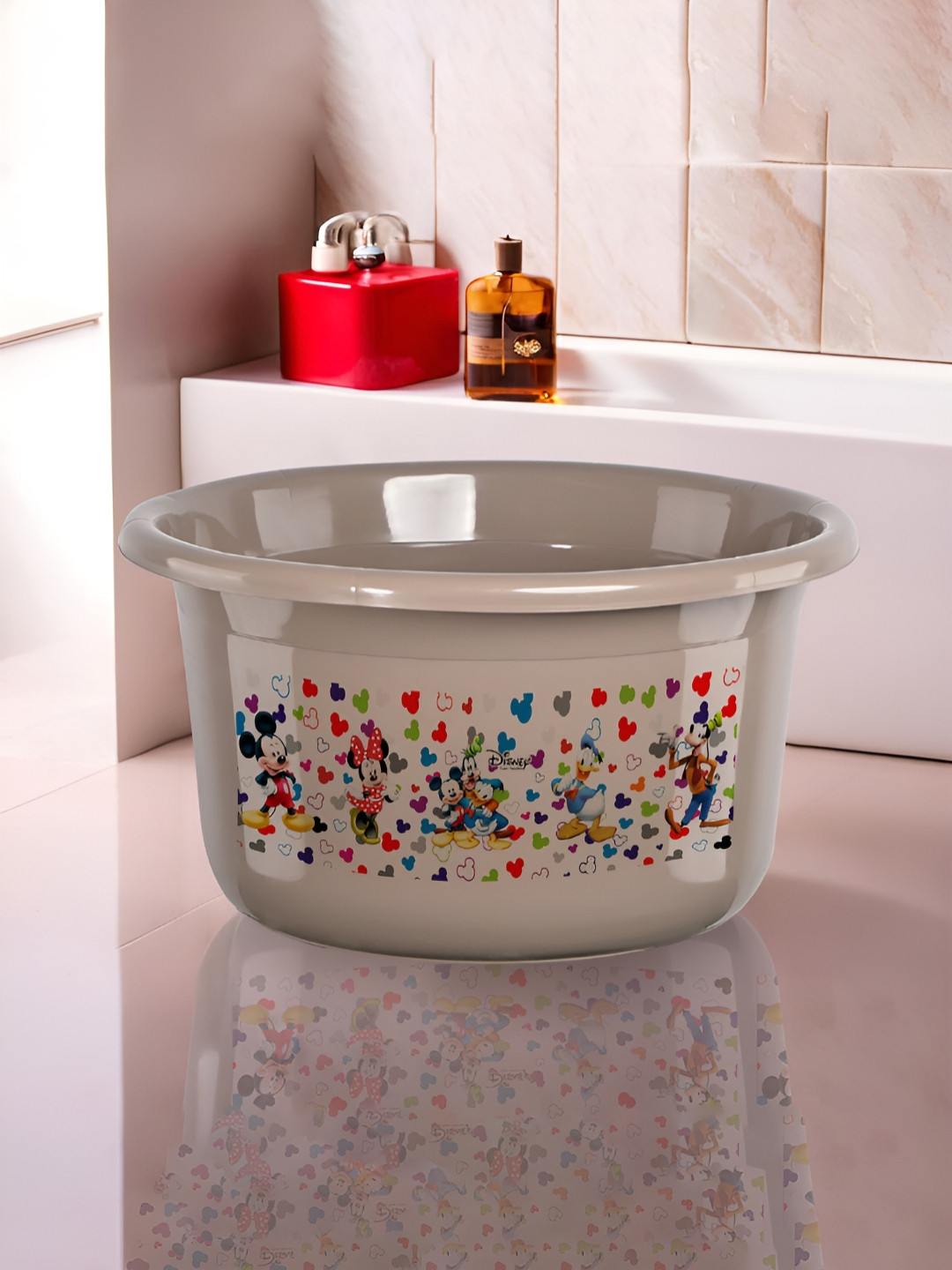 Aura Brown Disney Printed Bath Tub 25L