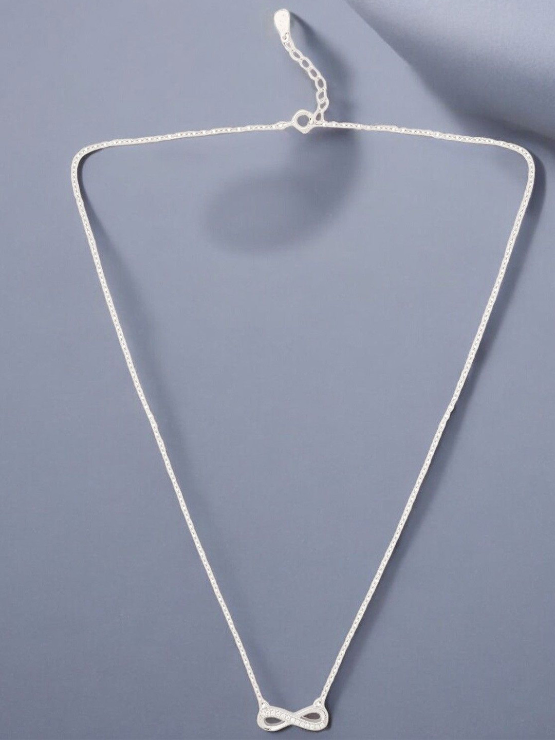 Aiza 925 Sterling Silver Infinity Pendant