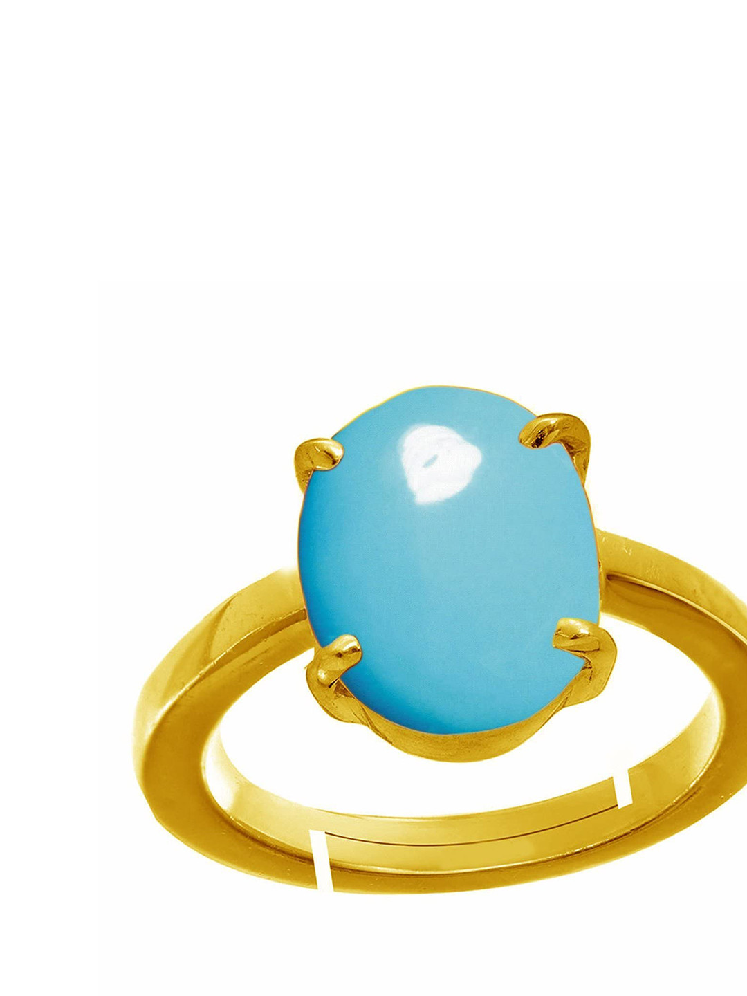 RRVGEM 12.25 Ratti Sky Blue Turquoise RIng