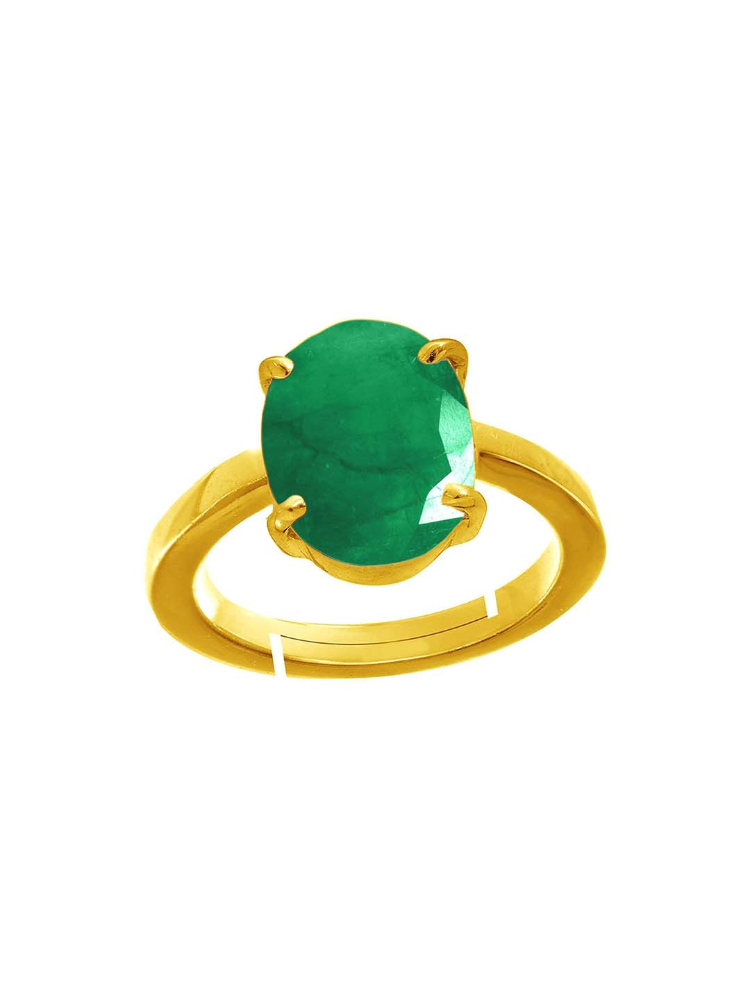 RRVGEM 13.50 KT Colombian Emerald Gemstone Ring