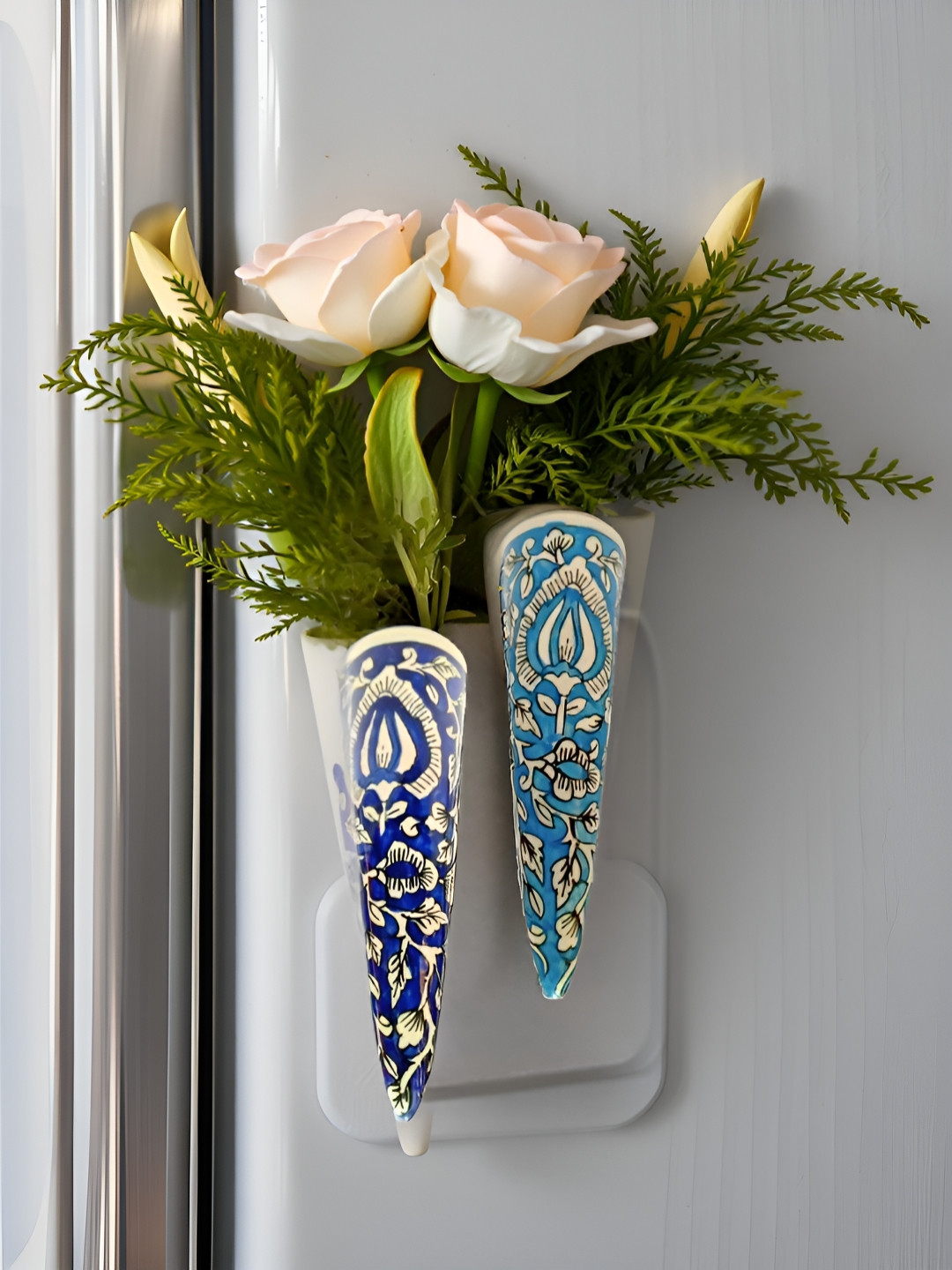 Kraftlik Handicraft Blue Ceramic Vases