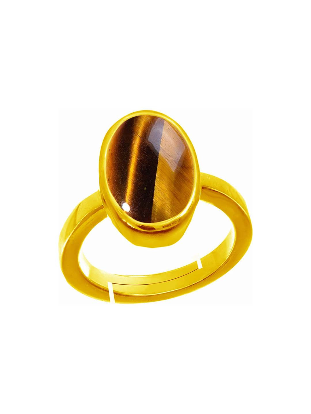 RRVGEM 7.25 Ratti Tiger's Eye Ring
