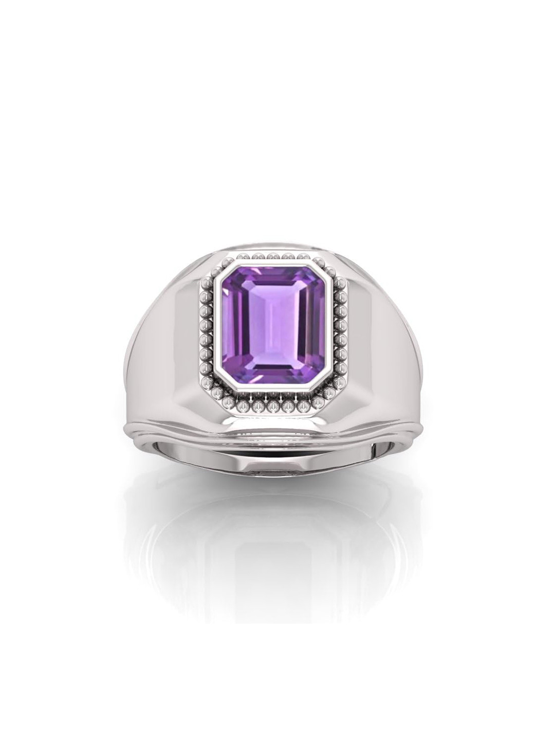 RRVGEM Blue Amethyst Ring