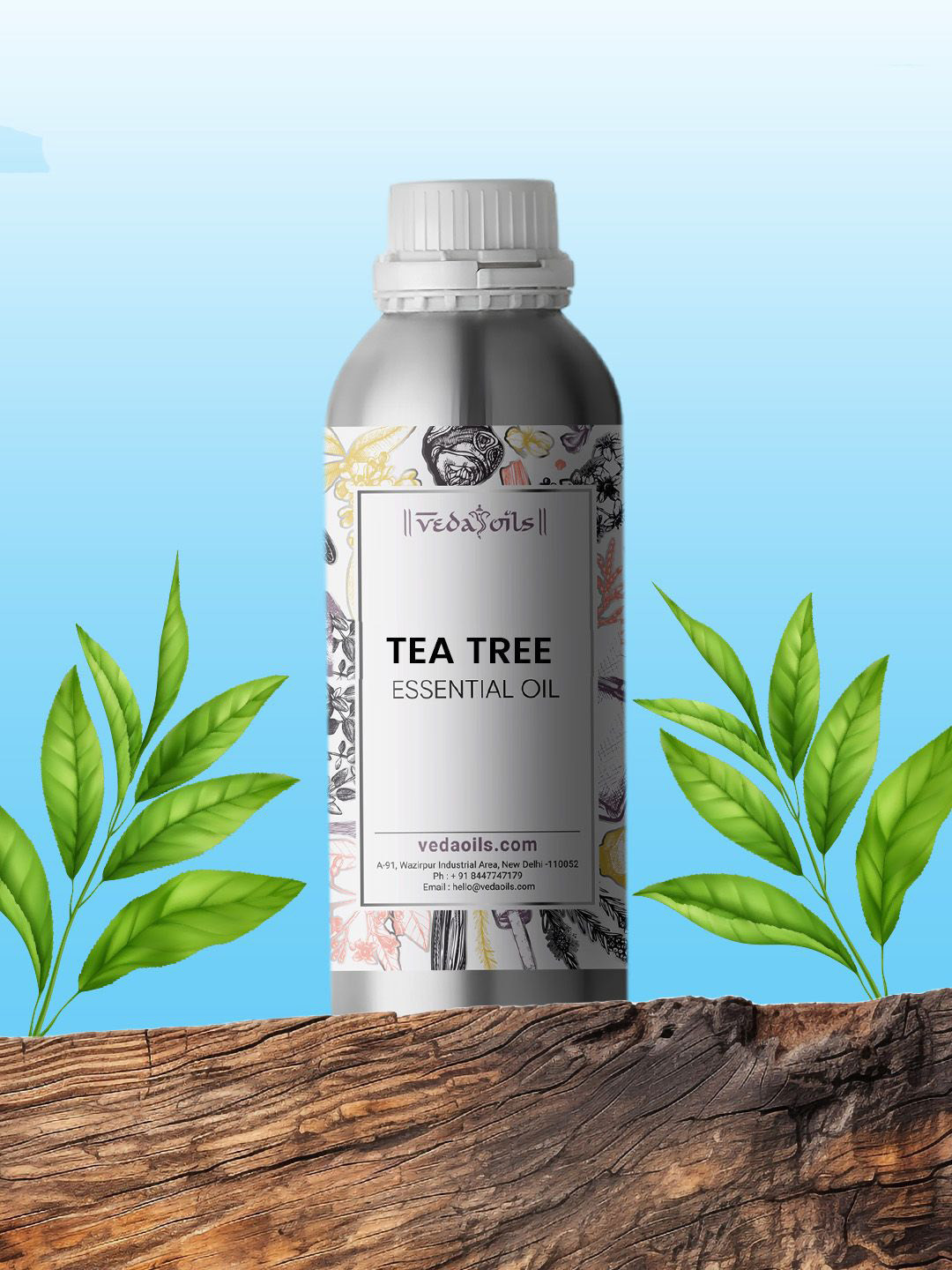 Veda Oils Tea Tree Essential Oil- 100 ml