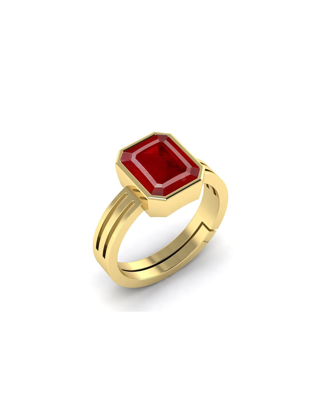 RRVGEM 8.5 Ratti Ruby Adjustable Finger Ring