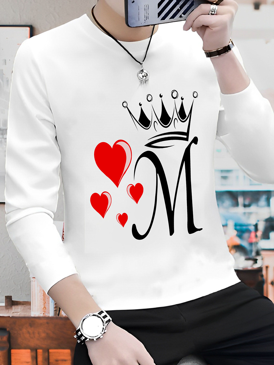 Kushi Flyer Typography Printed Round Neck Regular Fit T-shirt