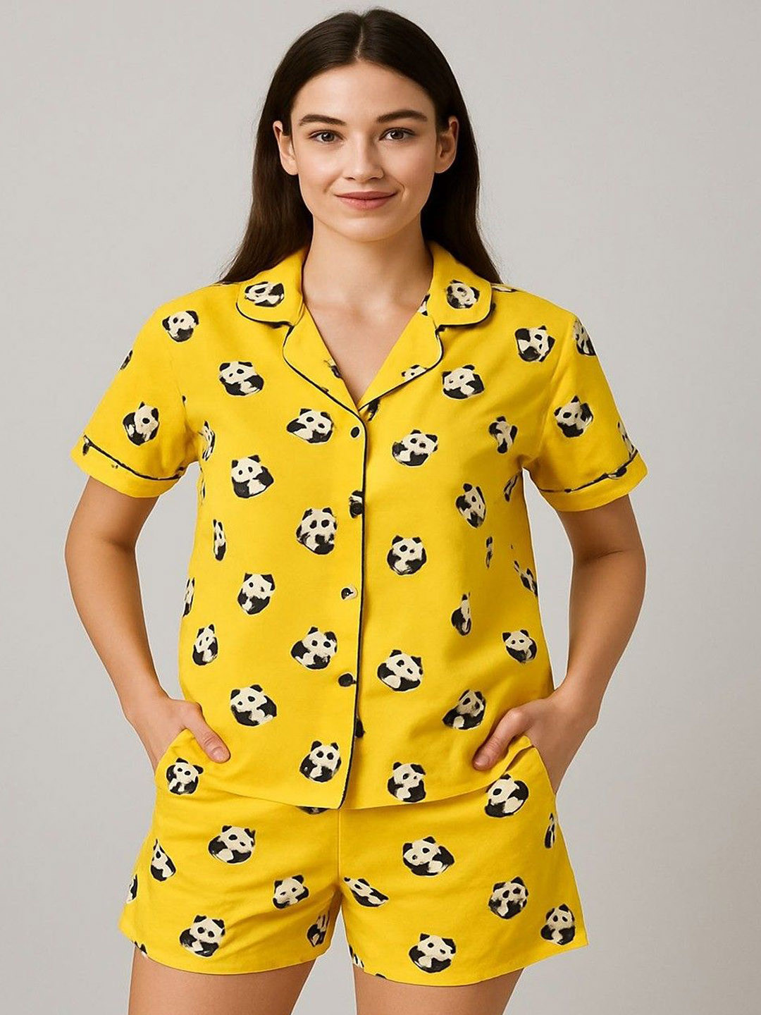 GAB Women Animal Printed Night suit