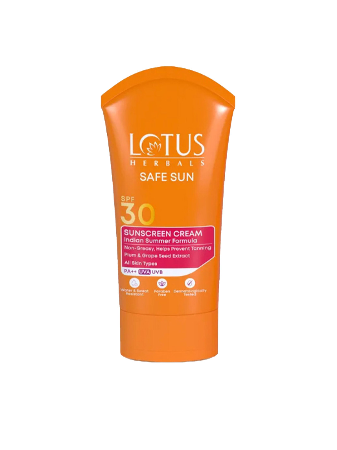 Lotus Herbals Safe Sun SPF 30 PA++ Sunscreen Cream - 50 g