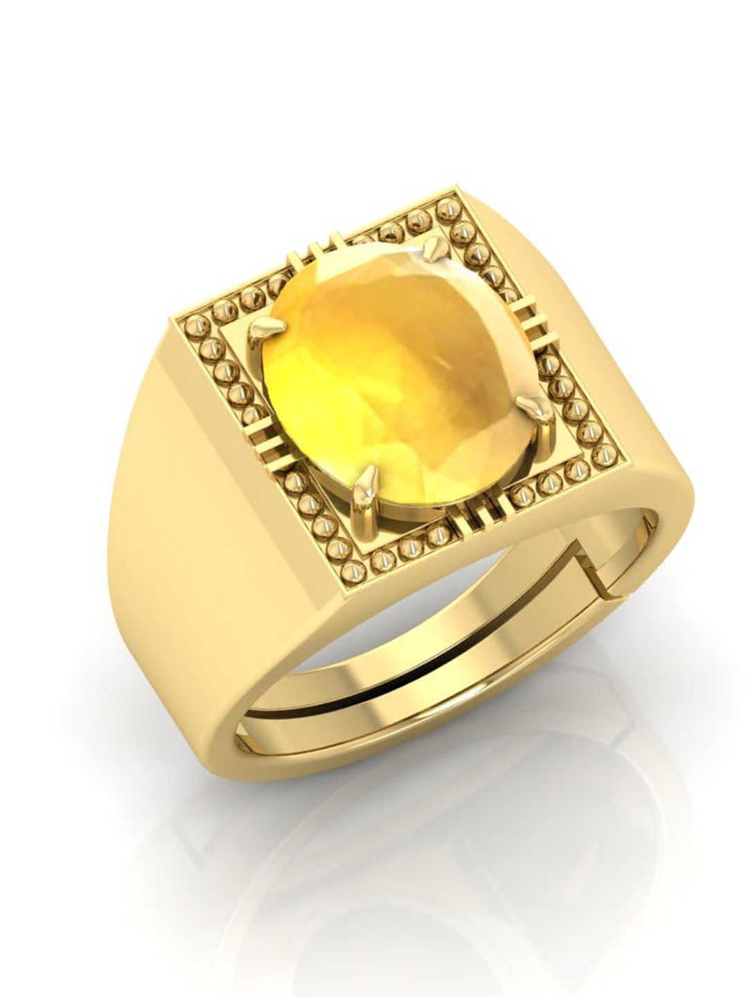 RRVGEM 14.00 Ratt Yellow Sapphire Ring