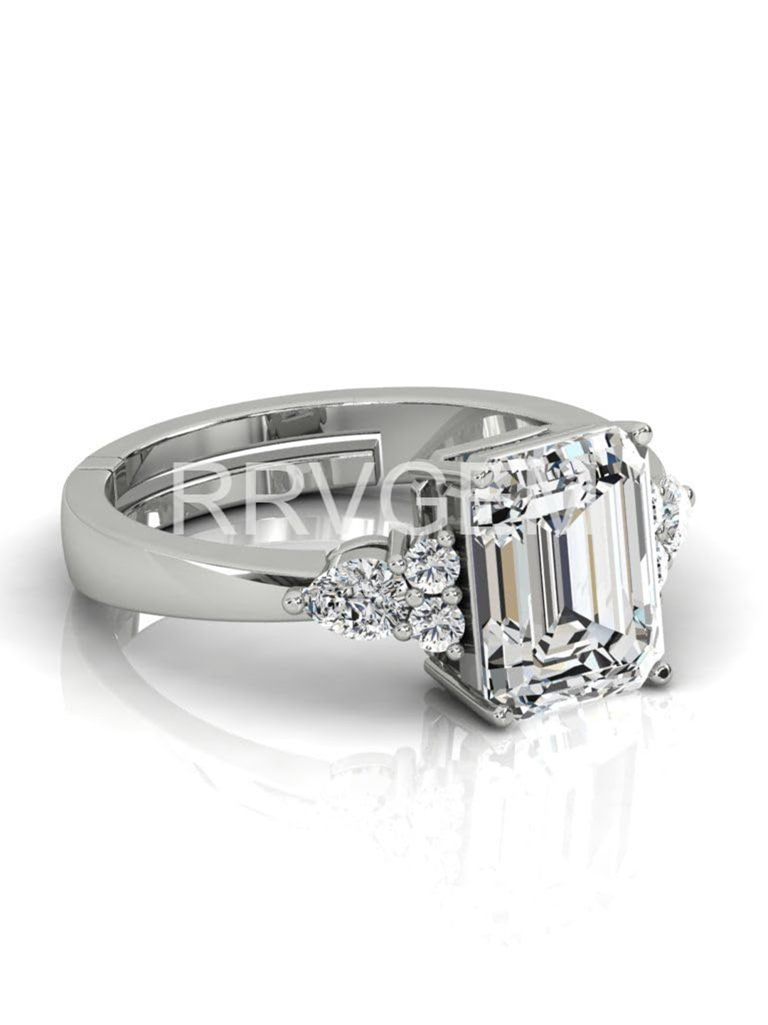 RRVGEM 6.50 Kt Zircon Stone Ring