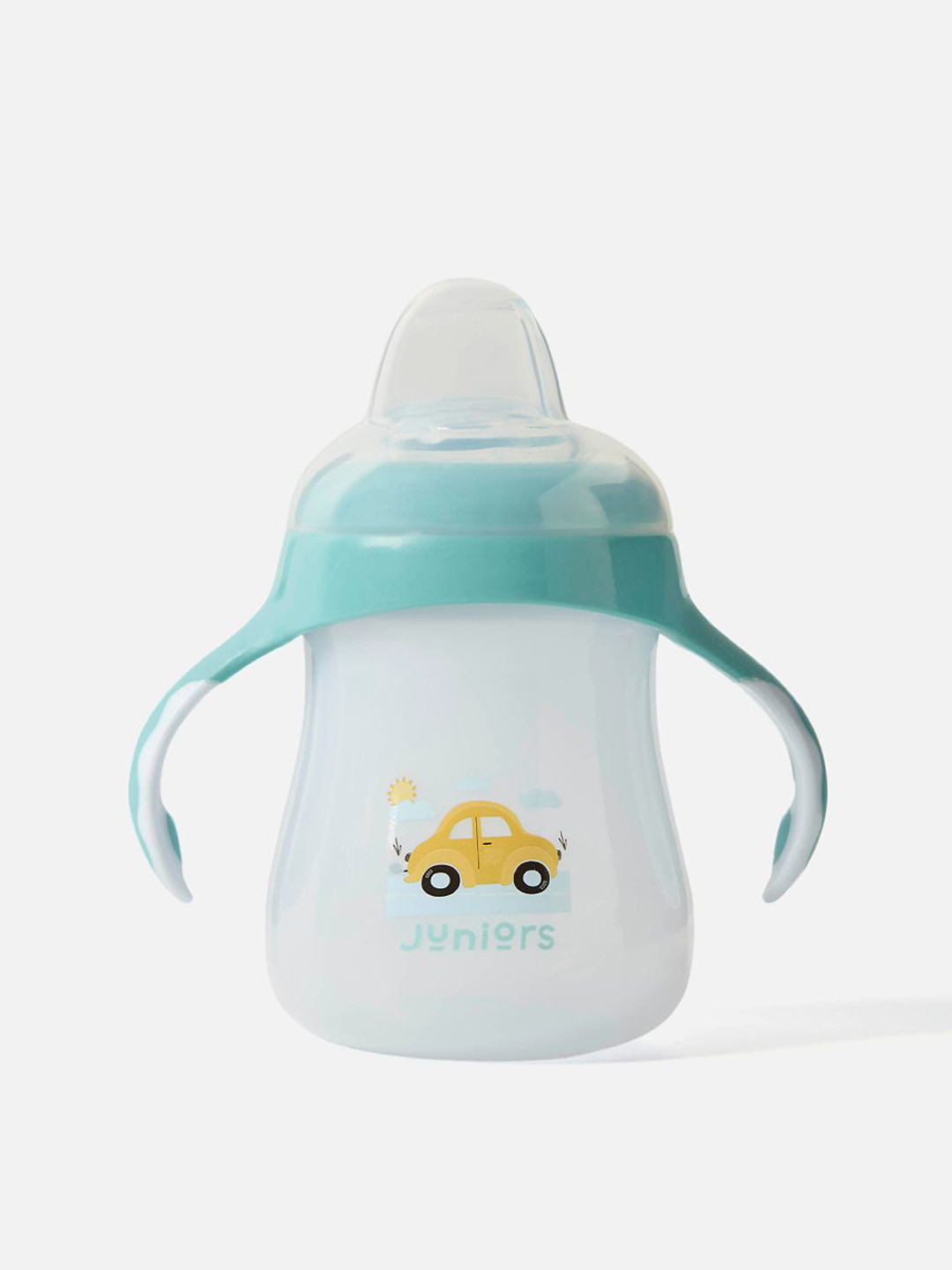 Juniors by Babyshop Kids Blue Printed Sipper With Handle - 250 ml