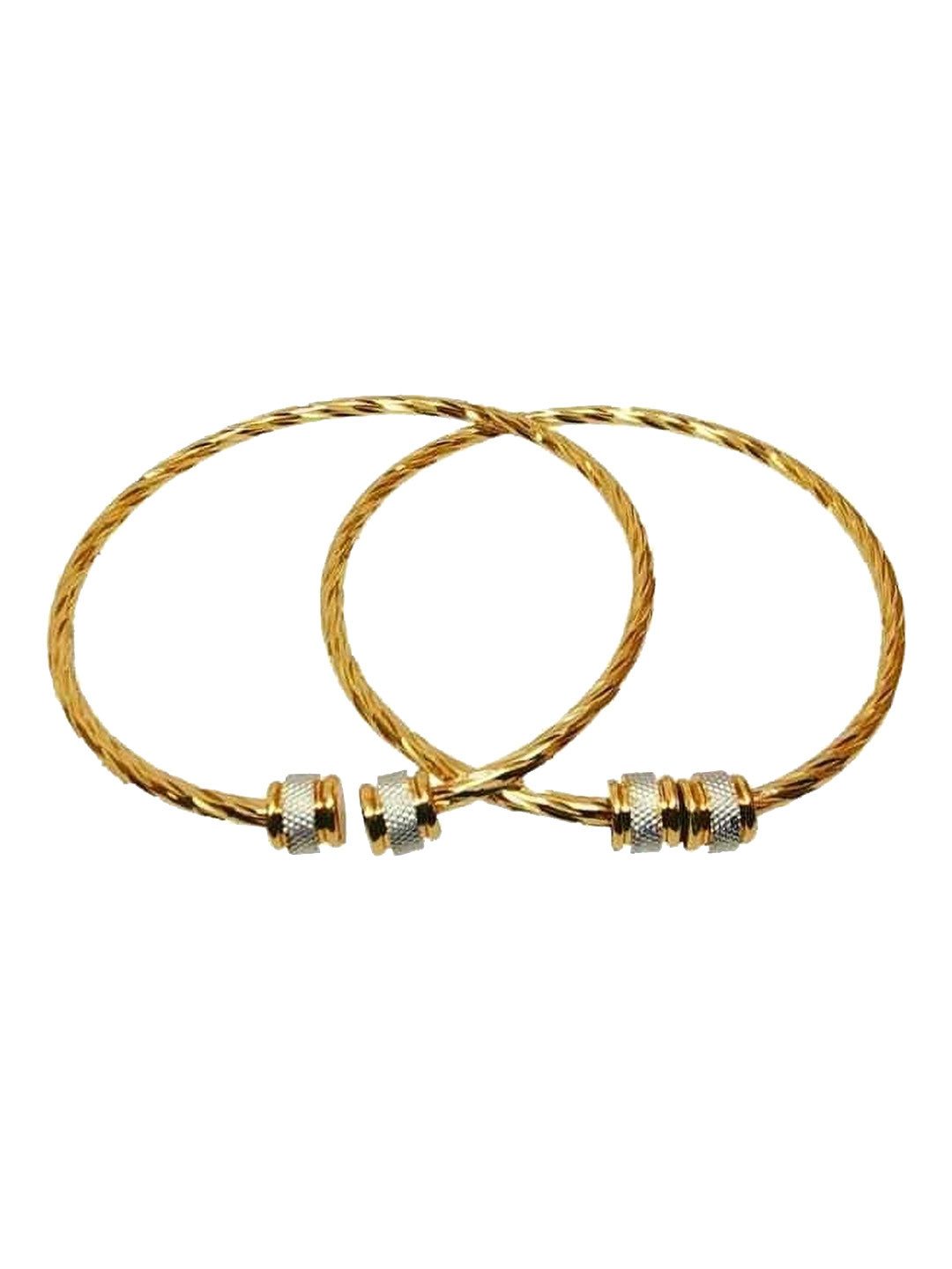 DENICRAAS Gold-TonedAlloy Bangle