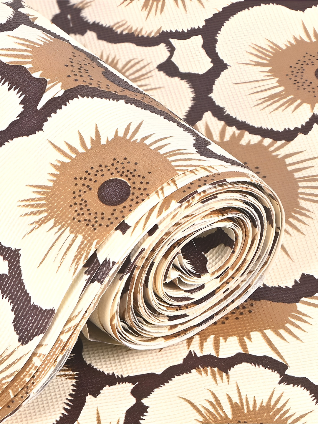 Aura Cream-Coloured 5 Meters Set of 1 Regular Shelf Liner Organiser