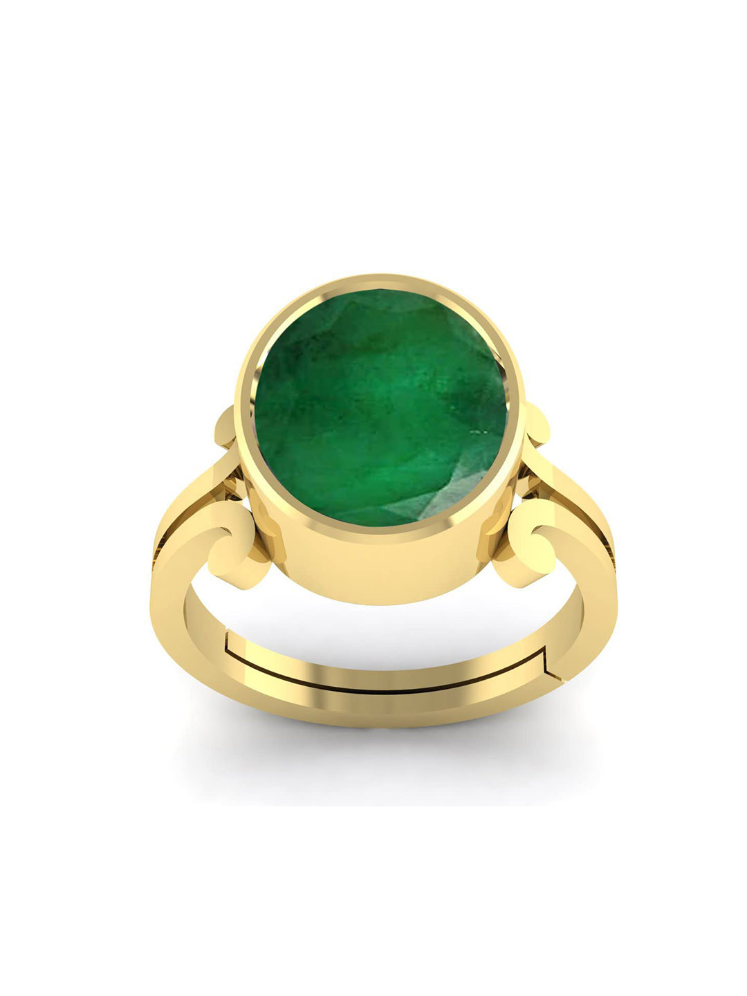 RRVGEM 9.25 Emerald Stone Ring