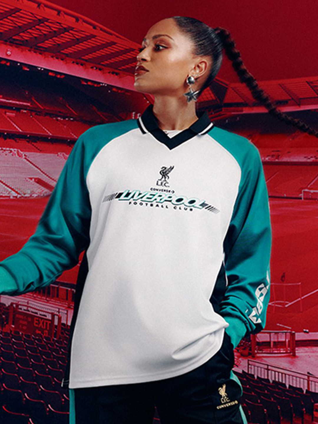 Converse Unisex Liverpool FC Full-Sleeve T-Shirt