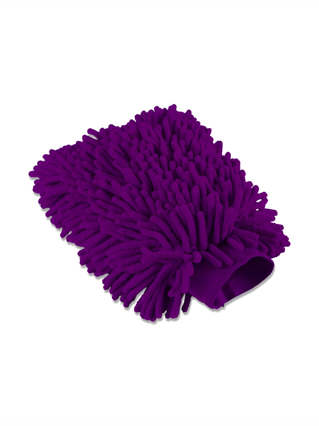 Aura Purple Double Sided Car Washing Gloves