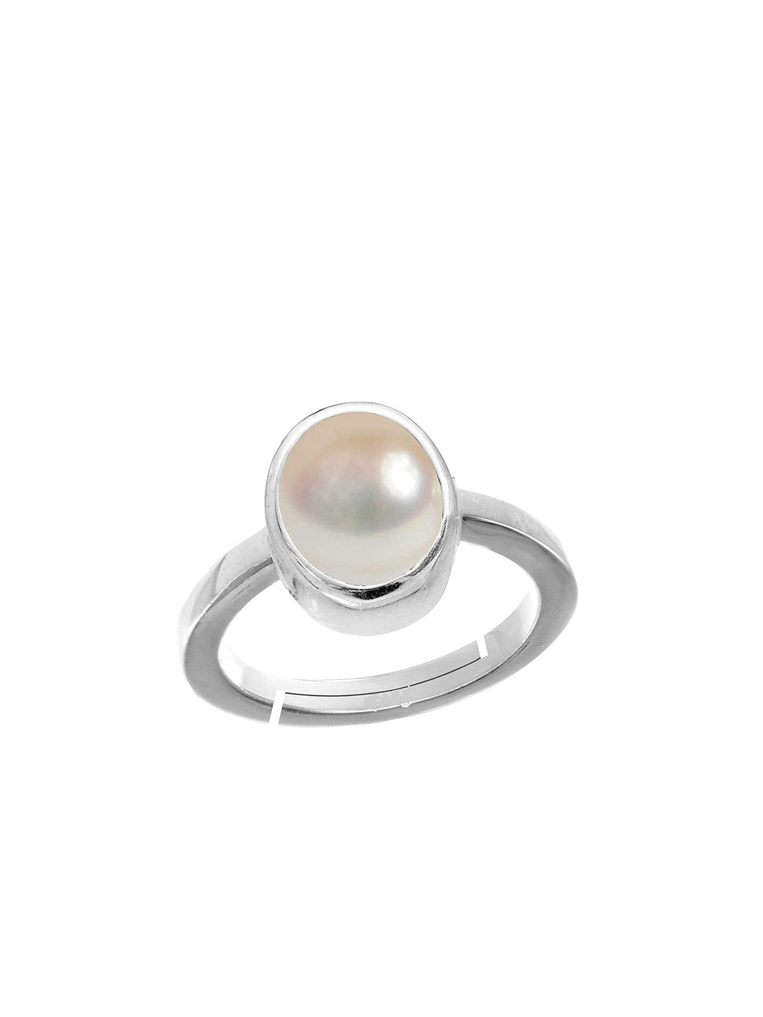 RRVGEM Pearl Stone 4.25 Ratti Finger Ring