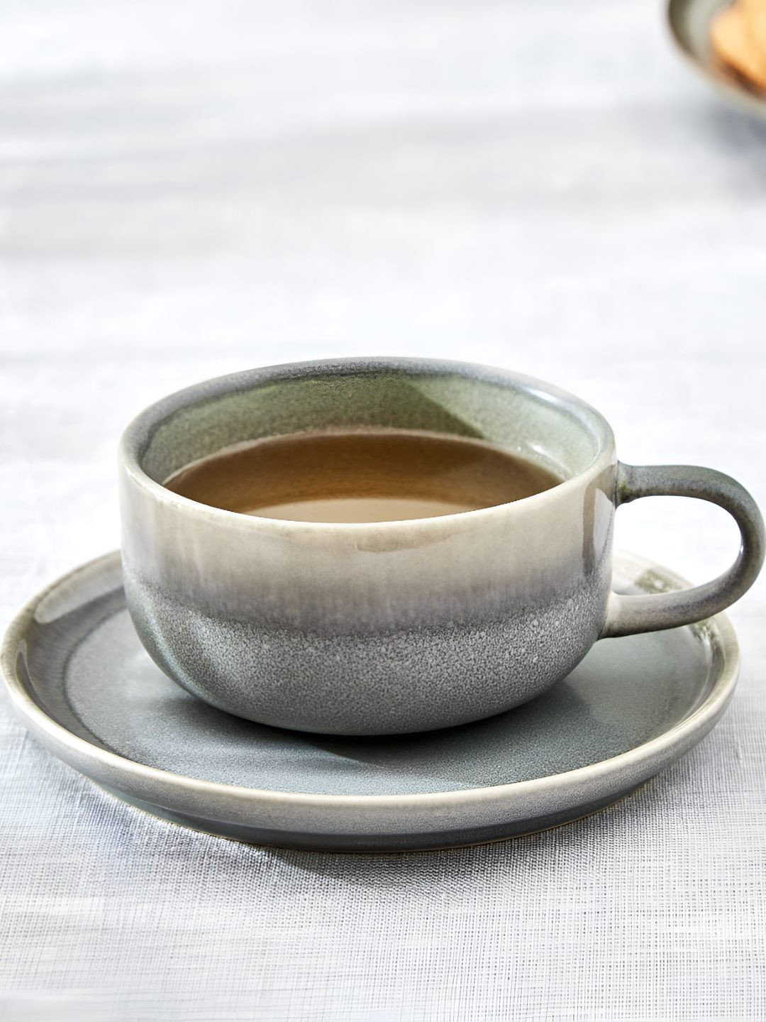 Home Centre Grey 2025 Solid Tea Set of