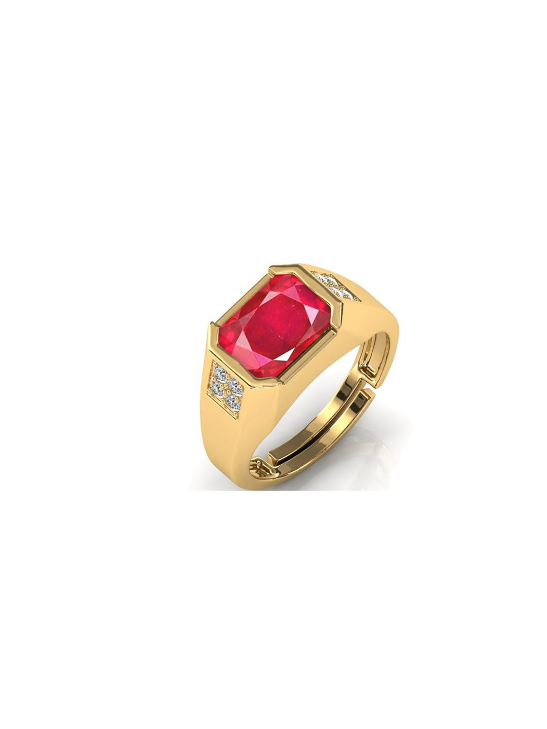 RRVGEM 10.50 KT Ruby Gemstone Ring