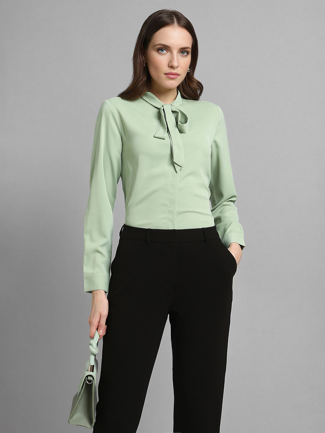 Van Heusen Woman Built-Up Collar Formal Shirt