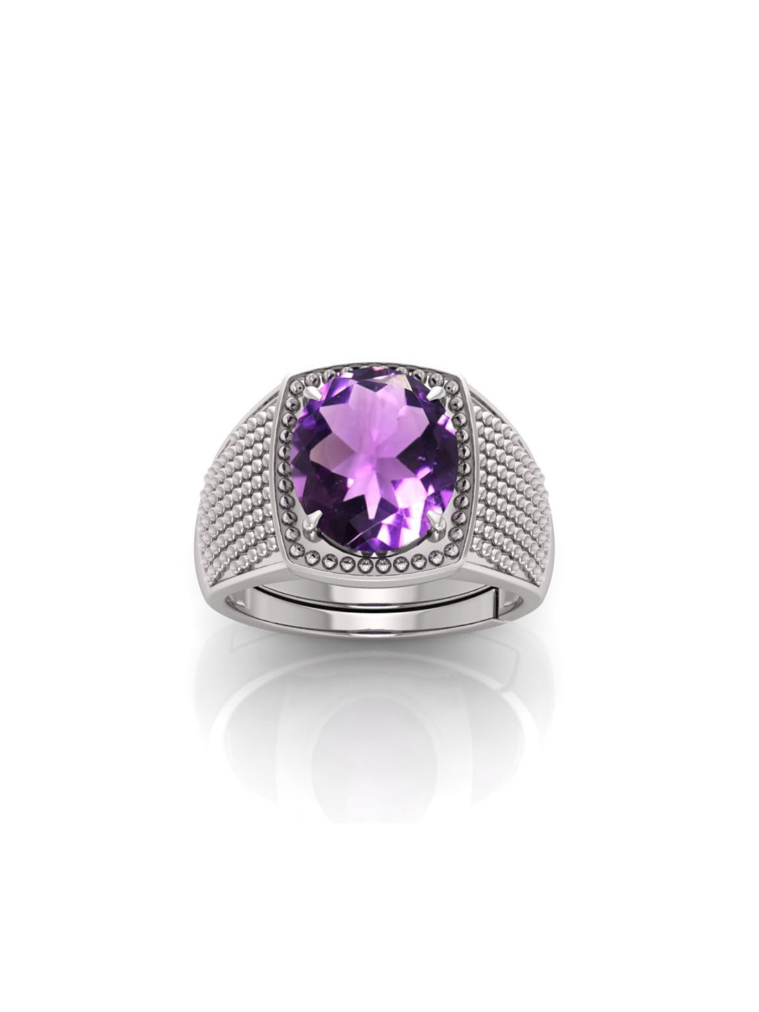 RRVGEM Amethyst 12.25 KT Ring