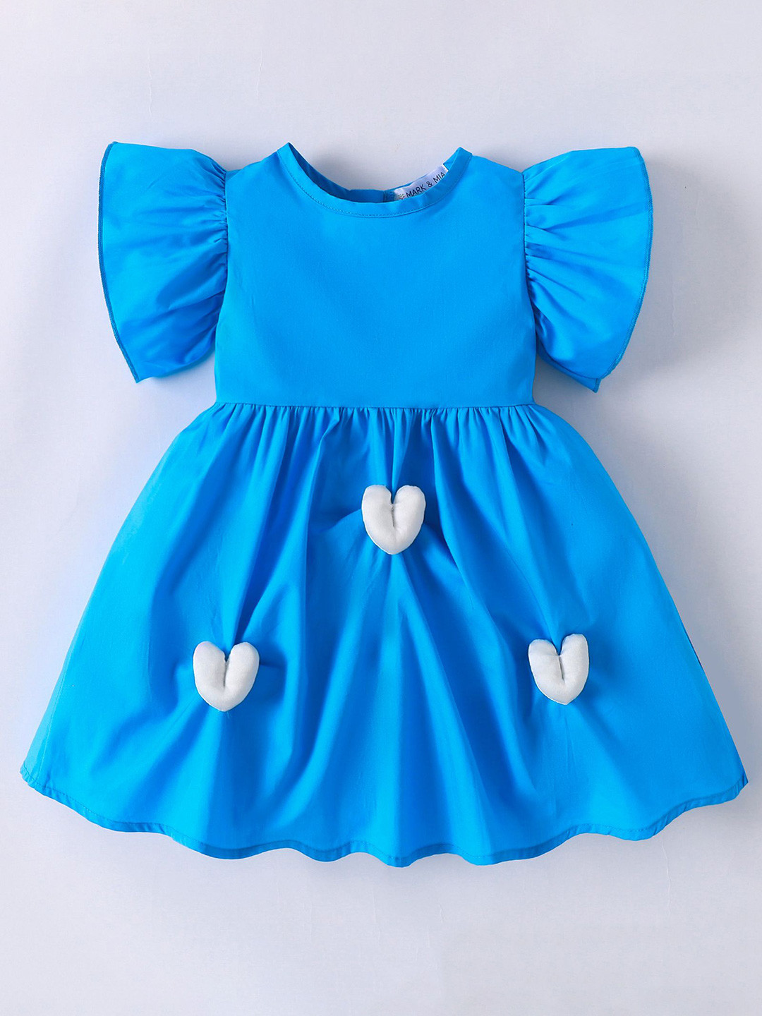 Mark & Mia Girls Applique Fit and Flare Dress