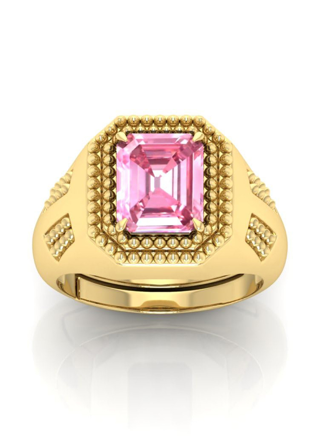 RRVGEM 9.25 Ratti 9.00 KT Pink Sappire Ring