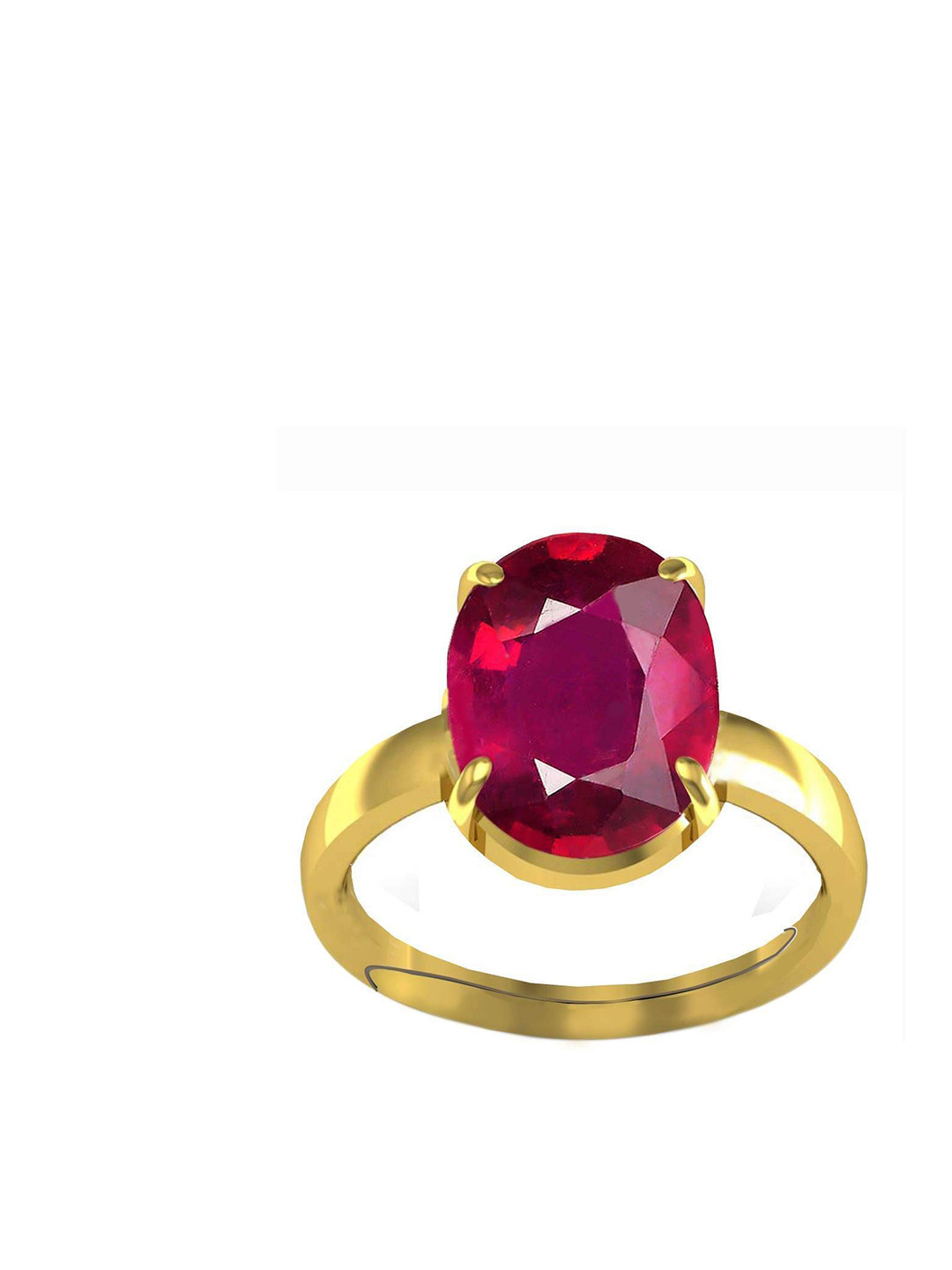 RRVGEM Ruby Stone Finger Ring