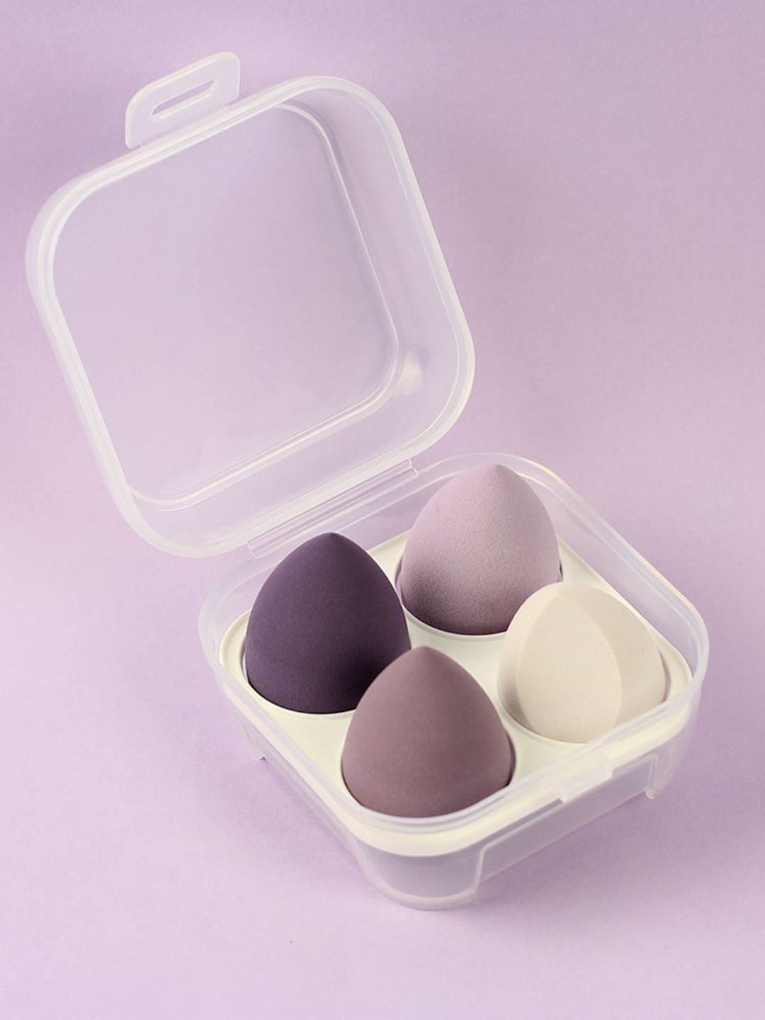 Starvis Set Of 4 Makeup Beauty Blender Sponge & Box