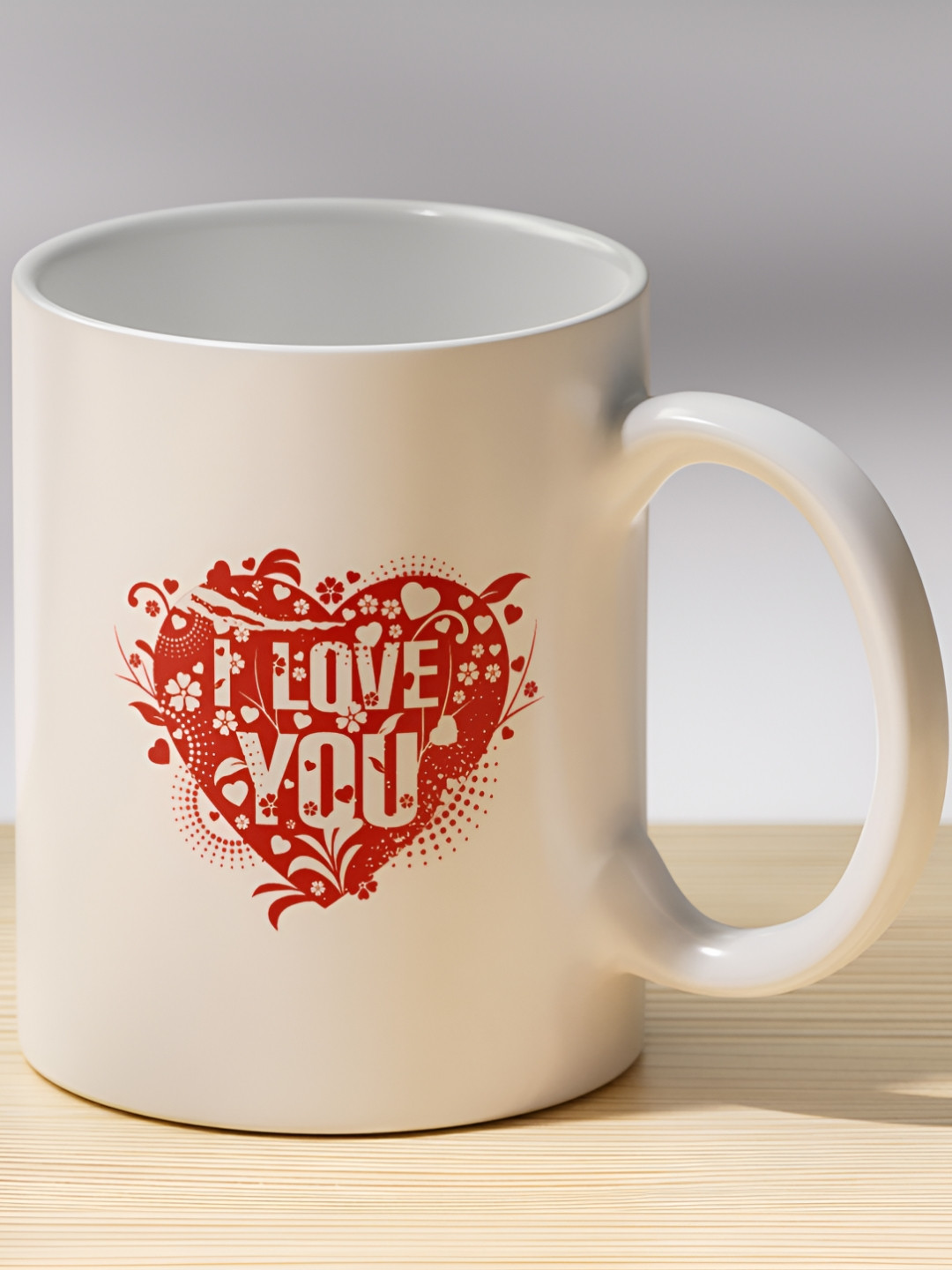 Gift4You Waluwin Multicoloured Typography Ceramic Handmade Cup-325ml