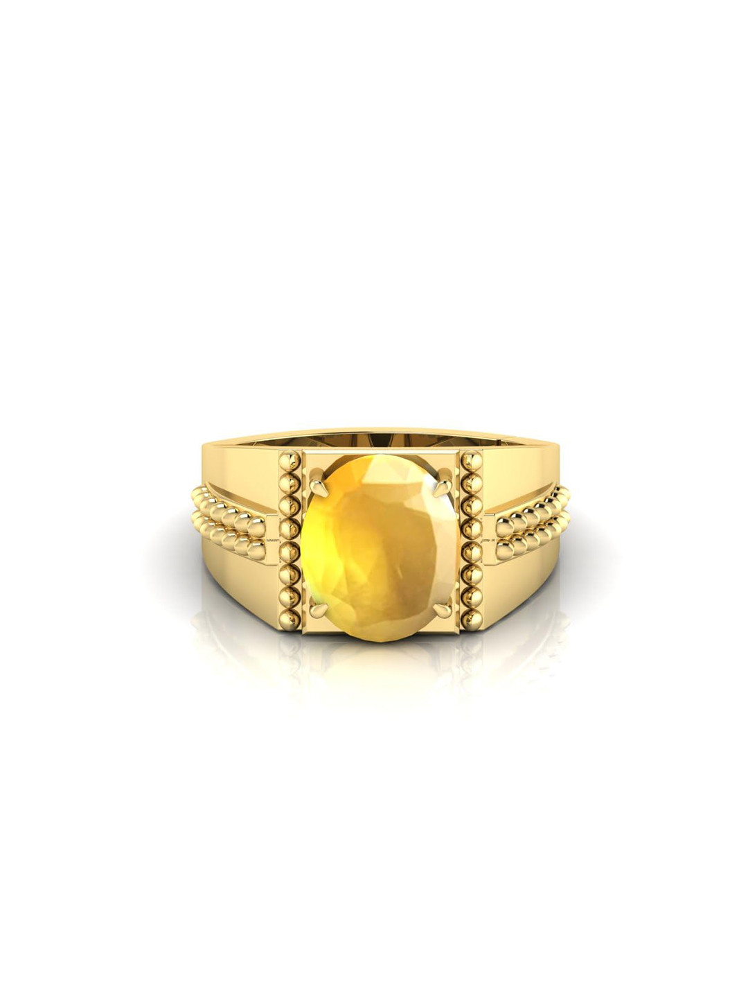 RRVGEM14.25 Ratti Yellow Sapphire Ring