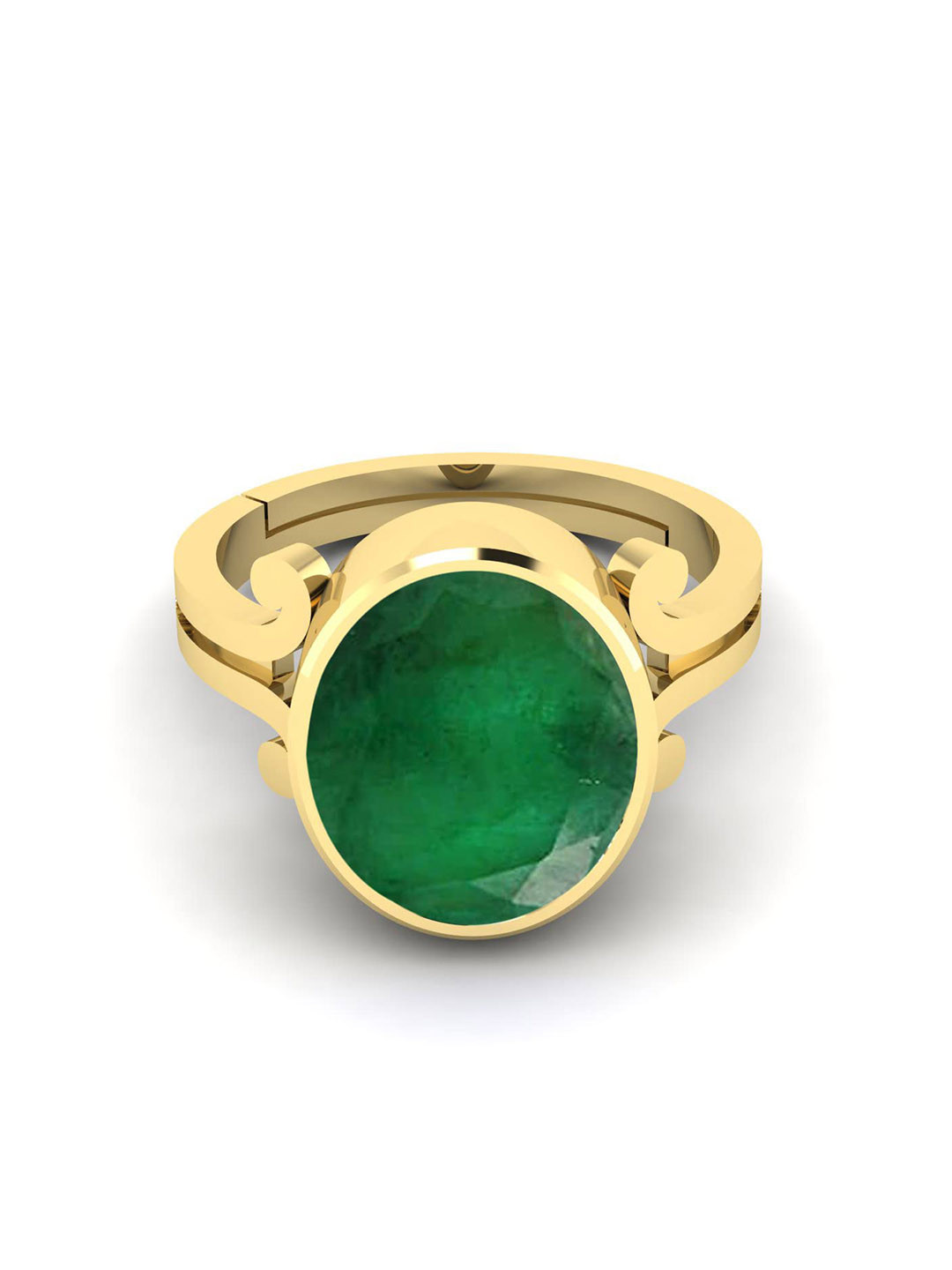 RRVGEM Emerald Stone 10.2 Ring