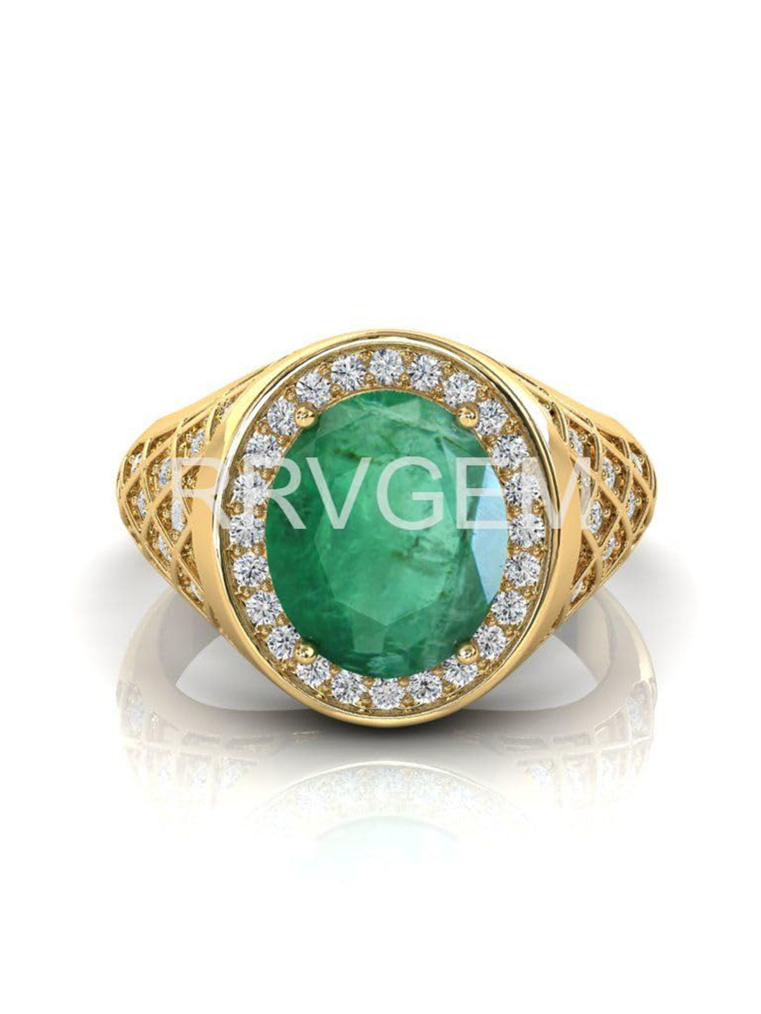 RRVGEM 11.25 Ratti 11.00 KT Finger Ring eller