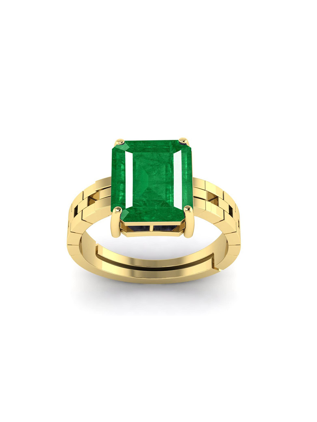 RRVGEM 6.00 KT 6.30 KT Emerald Ring